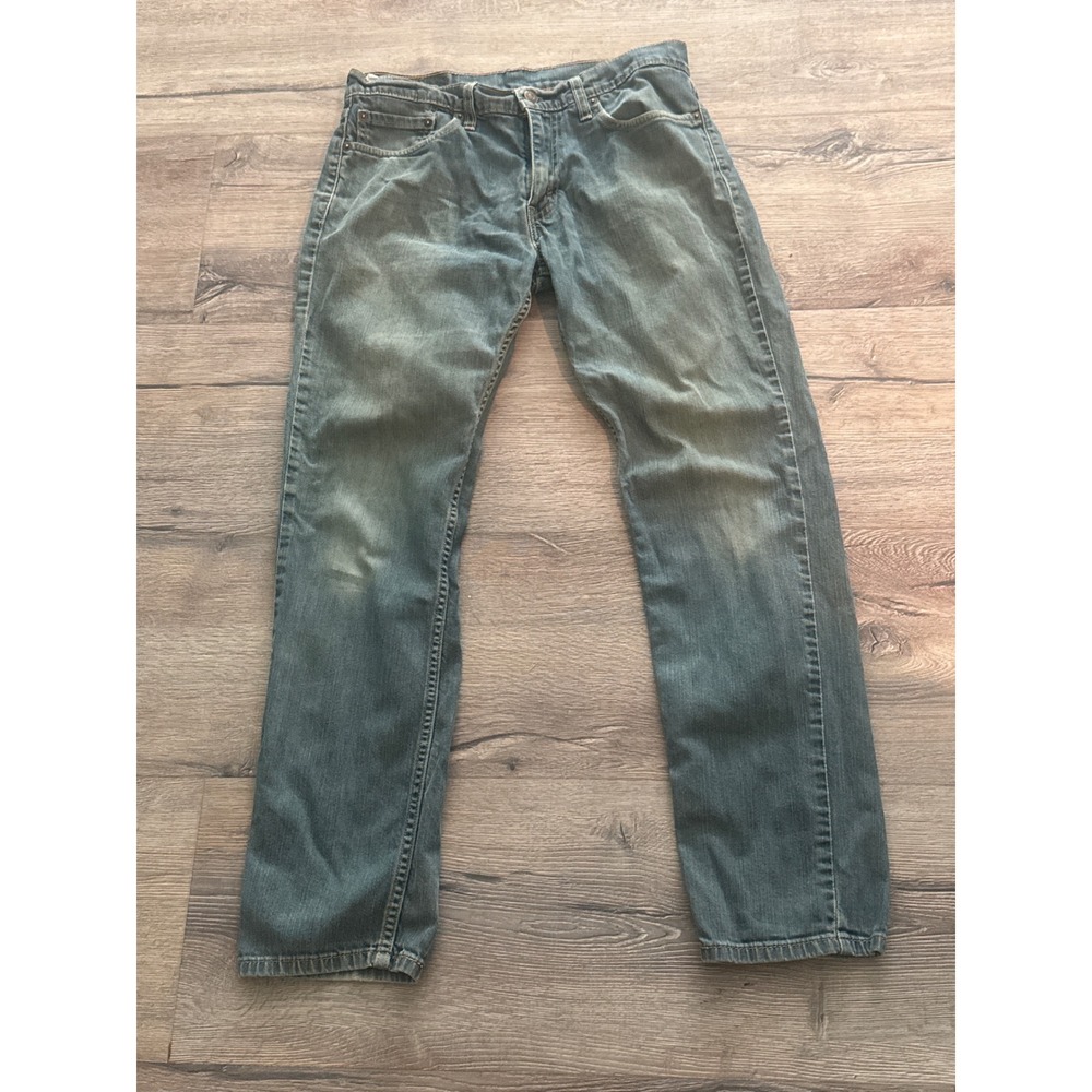 Levis 511 Jeans‎ Mens W32 L32 Blue Denim Slim Fit Jeans